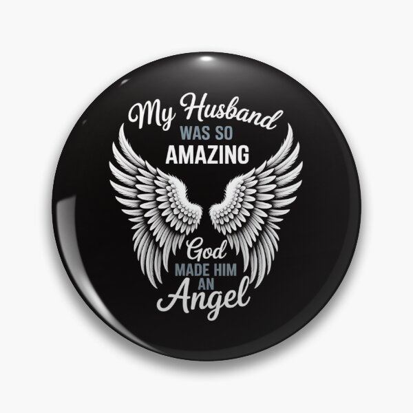 Item preview, Loss of Husband - Guardian Angel Memorial designed and sold by ForestMmost.