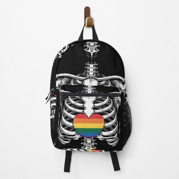 Item preview, Skeleton Heart LGBTQ Gay Pride Ally designed and sold by comptorasunfia.