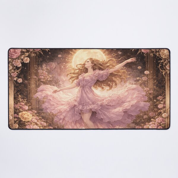 Item preview, Moonlight Rose Waltz: Ethereal Dancing Goddess designed and sold by G.S.Designs.