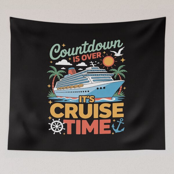 Item preview, Countdown Is Over It's Cruise Time Apparel Cruise Squad 2025 Family Cruise 2025 designed and sold by ForestMmost.