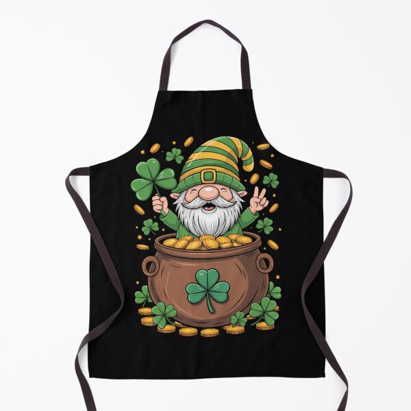 Item preview, St Patrick_s Day Gnomes Clover Fun designed and sold by comptorasunfia.