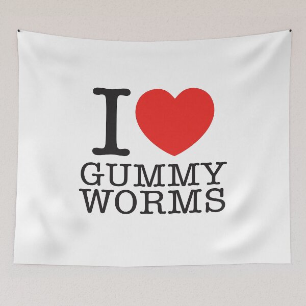 Item preview, I Love Gummy Worms designed and sold by shitpostee.