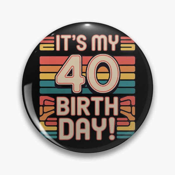 Item preview, 40 Years Old Awesome Since 1982 It's My 40th Birthday designed and sold by PowAcademy.