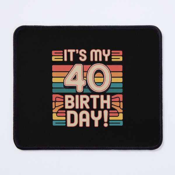 Item preview, 40 Years Old Awesome Since 1982 It's My 40th Birthday designed and sold by PowAcademy.