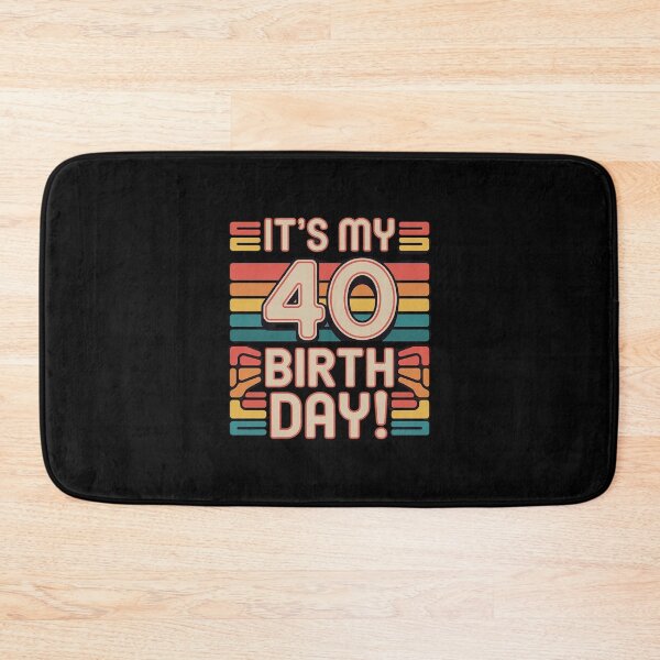 Item preview, 40 Years Old Awesome Since 1982 It's My 40th Birthday designed and sold by PowAcademy.