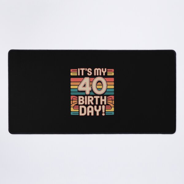 Item preview, 40 Years Old Awesome Since 1982 It's My 40th Birthday designed and sold by PowAcademy.