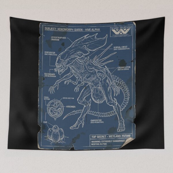Item preview, Xenomorph Queen Alien designed and sold by bapupa.