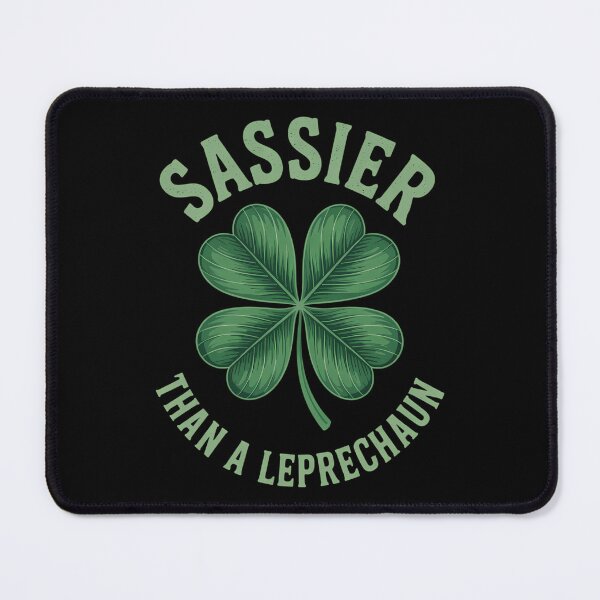 Item preview, St Patrick_s Day Leprechaun Four Leaf Clover designed and sold by comptorasunfia.