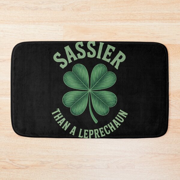 Item preview, St Patrick_s Day Leprechaun Four Leaf Clover designed and sold by comptorasunfia.