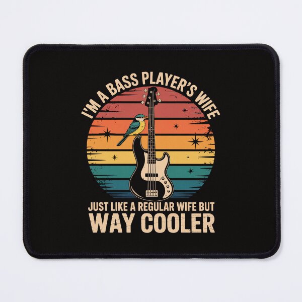 Item preview, I'm Bass Player's Wife - Bass Guitar Player's Wife designed and sold by portcrysral.