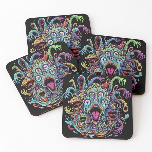 Item preview, Psychedelic Nightmare – Multi‑Eye Monster designed and sold by Dominik1994.