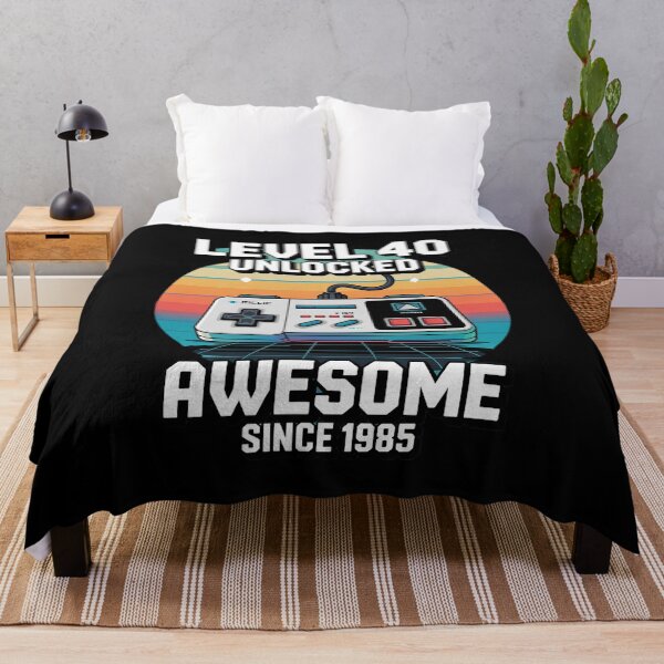 Item preview, 40 Years Old Awesome Since July 1985 40th Birthday designed and sold by MythWoot.