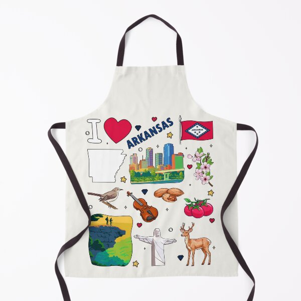 Item preview, Arkansas Pride, Iconic Landmarks & Symbols Collection designed and sold by mashmosh.
