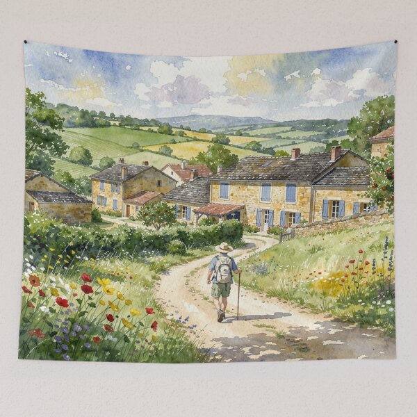 Item preview, Way of St. James in Périgord designed and sold by jefboutique6150.