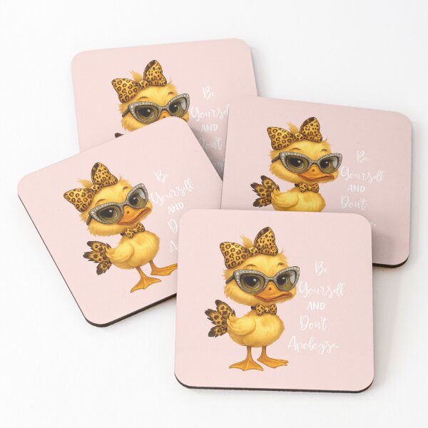 Item preview, Be Yourself Don’t Apologize Cute Duck Design designed and sold by tarzbol.