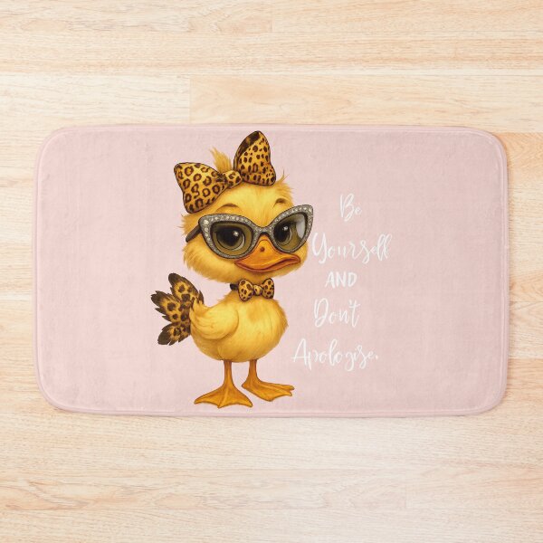 Item preview, Be Yourself Don’t Apologize Cute Duck Design designed and sold by tarzbol.