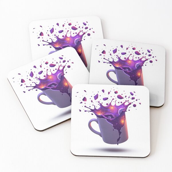 Artikelvorschau, Galaxienexplosion im Keramikbecher-Design entworfen und verkauft von Wonderful Designs.