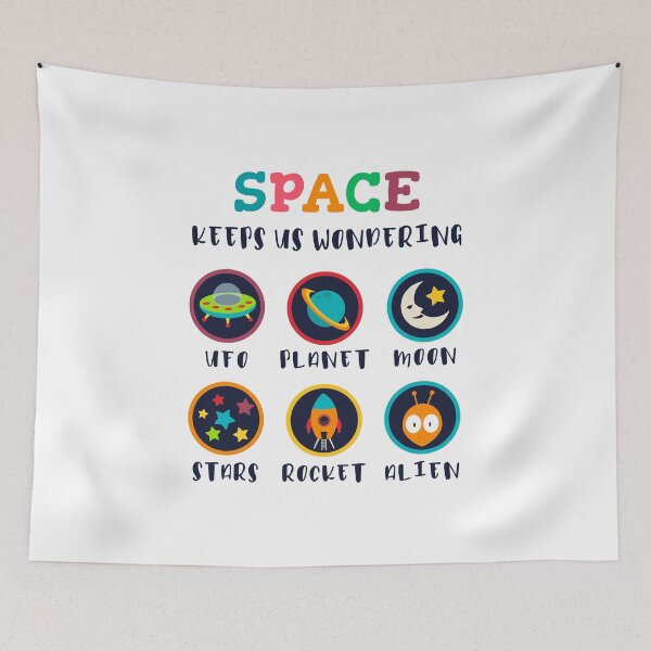 Item preview, Space keeps us wondering designed and sold by HandicraftArt.