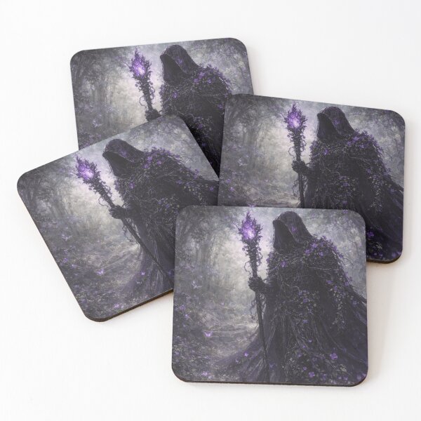 Item preview, Shadow of the Violet Woods: Dark Druid Necromancer designed and sold by G.S.Designs.