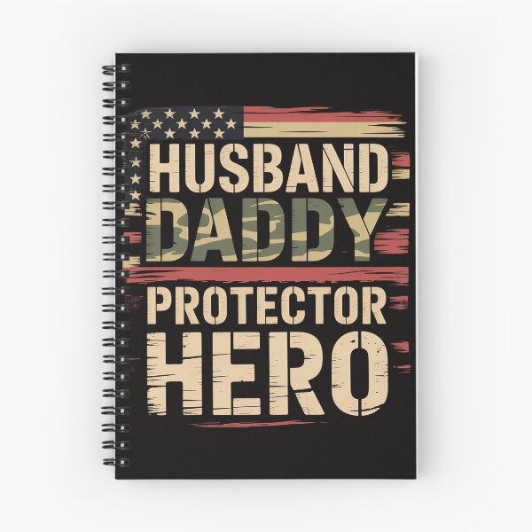 Item preview, Husband Daddy Protector Hero Fathers Day Camo American Flag designed and sold by ForestMmost.