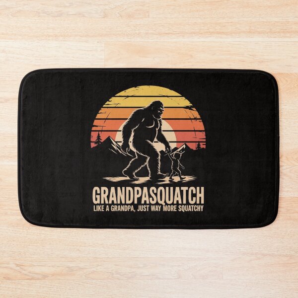 Item preview, Grandpa Squatch Bigfoot Sasquatch Fathers Day Gift designed and sold by ForestMmost.
