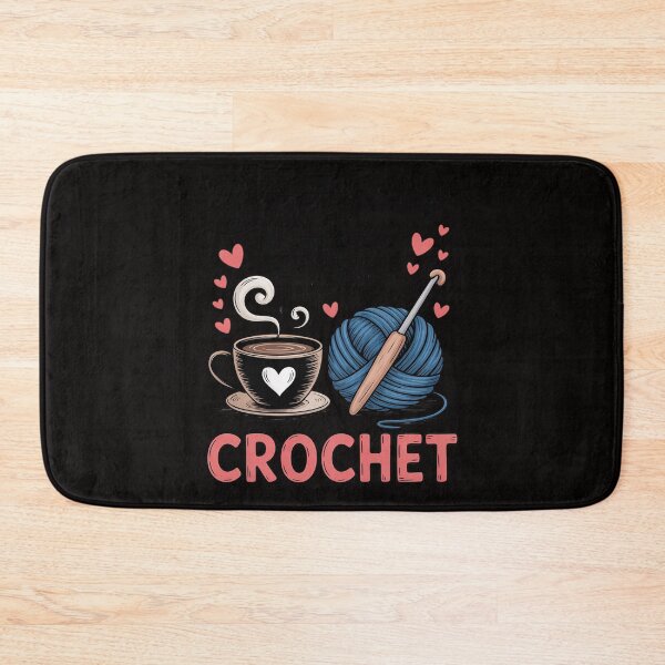 Item preview, I Just Need Coffee and My Crochet Lover Knitting Crocheter designed and sold by ForestMmost.