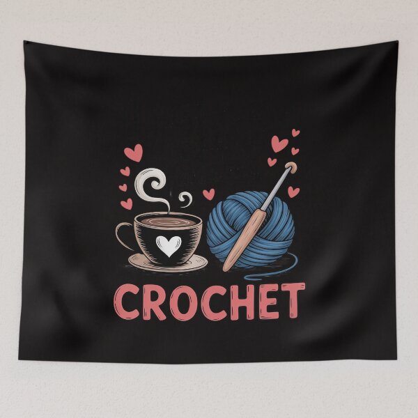 Item preview, I Just Need Coffee and My Crochet Lover Knitting Crocheter designed and sold by ForestMmost.