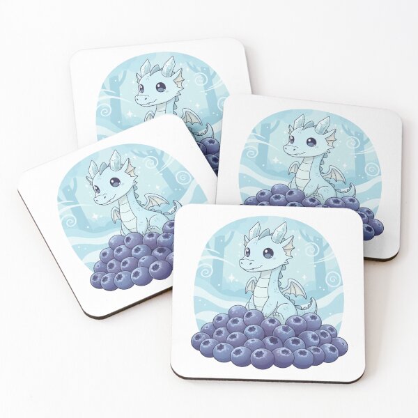 Item preview, Little Ice Dragon - Berry Cold Treasures designed and sold by DucSardine.
