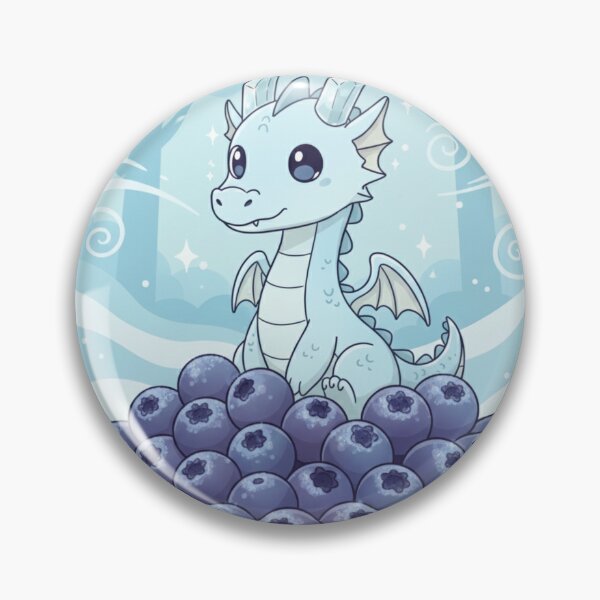 Item preview, Little Ice Dragon - Berry Cold Treasures designed and sold by DucSardine.