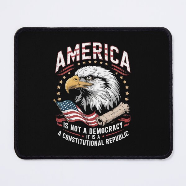 Item preview, America Is Not A Democracy It's A Constitutional Republic designed and sold by CombatTask.