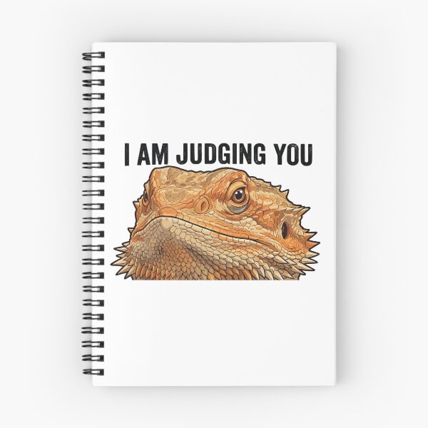 Item preview, Heavily Judgemental Bearded Dragon Side Eye designed and sold by Petzzz.