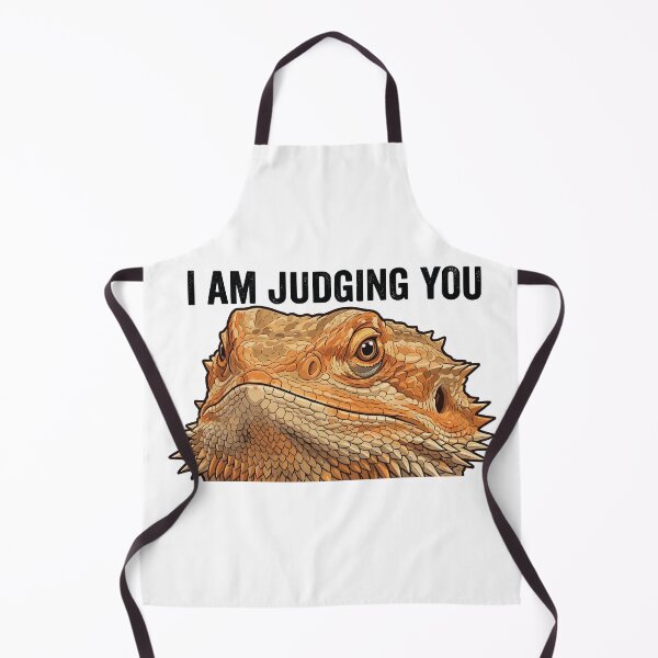 Item preview, Heavily Judgemental Bearded Dragon Side Eye designed and sold by Petzzz.