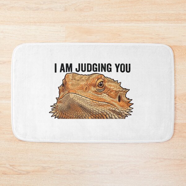 Item preview, Heavily Judgemental Bearded Dragon Side Eye designed and sold by Petzzz.