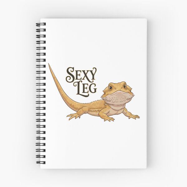 Item preview, Sexy Leg - Funny Relaxed Bearded Dragon designed and sold by Petzzz.