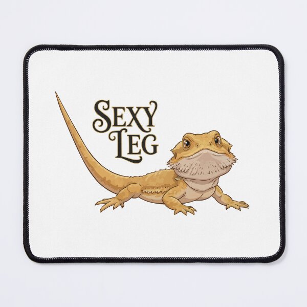 Item preview, Sexy Leg - Funny Relaxed Bearded Dragon designed and sold by Petzzz.