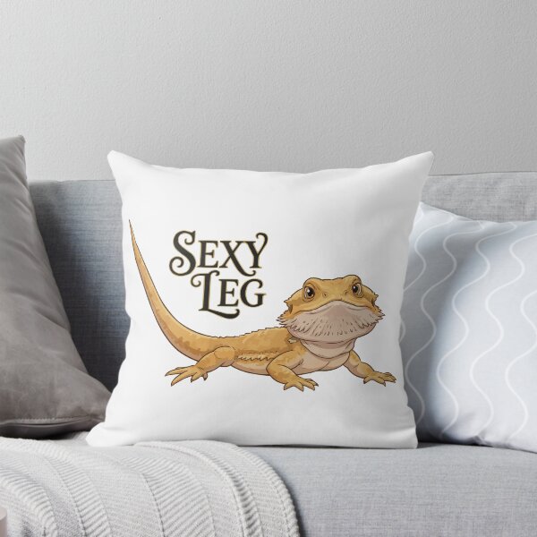Item preview, Sexy Leg - Funny Relaxed Bearded Dragon designed and sold by Petzzz.