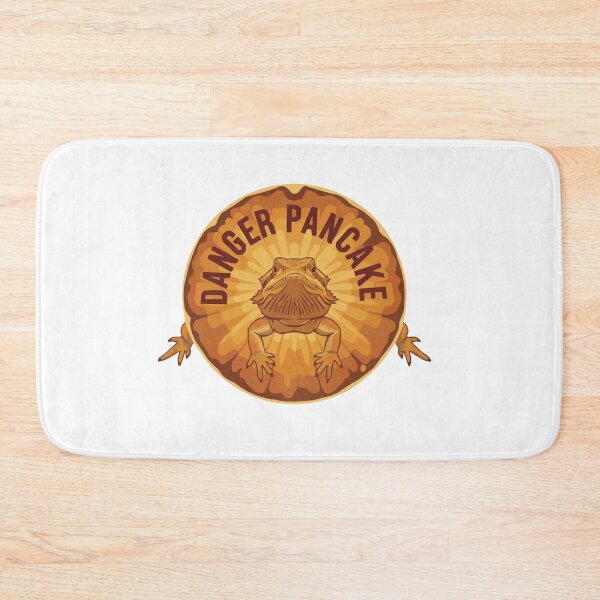 Item preview, Danger Pancake - Flat Bearded Dragon Art designed and sold by Petzzz.
