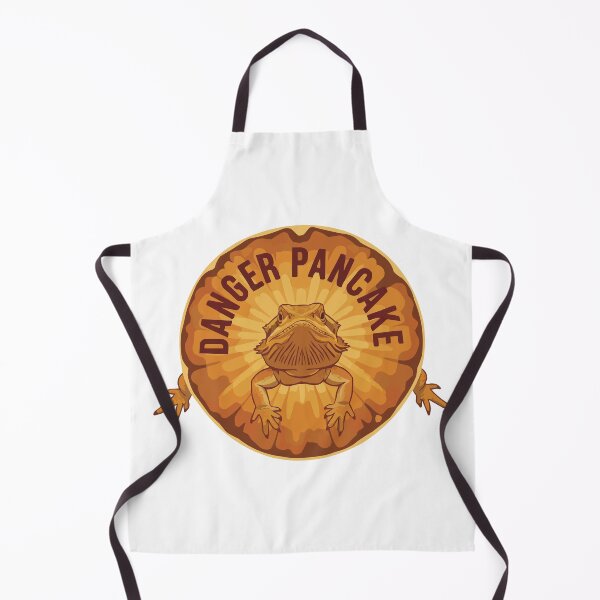 Item preview, Danger Pancake - Flat Bearded Dragon Art designed and sold by Petzzz.