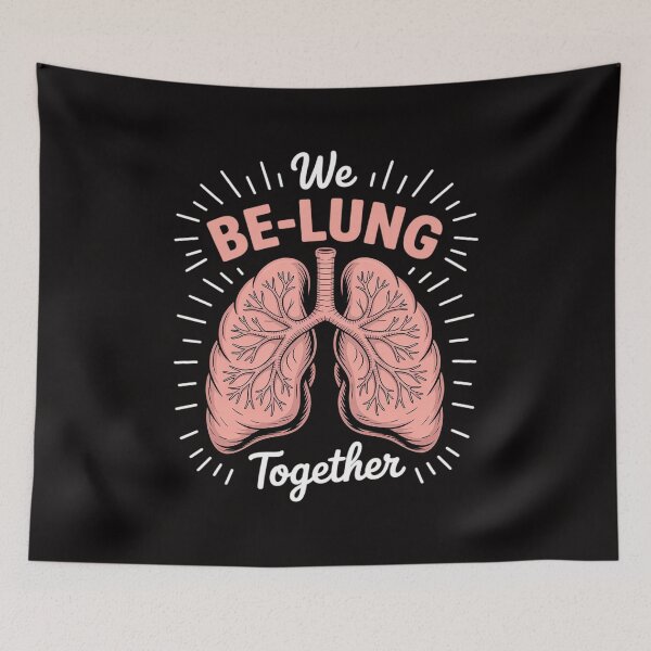 Item preview, We Be-Lung Together Respiratory Therapist Valentine designed and sold by portcrysral.