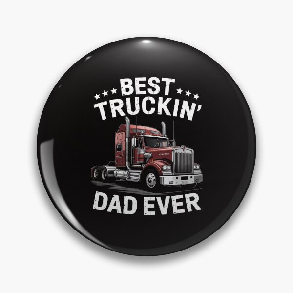 Item preview, Best Truckin Dad Ever Big Rig Trucker Father's Day Gift Men designed and sold by portcrysral.