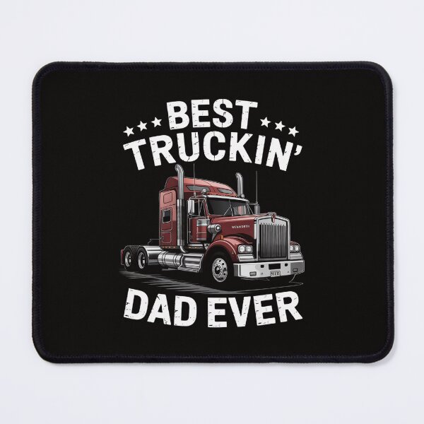 Item preview, Best Truckin Dad Ever Big Rig Trucker Father's Day Gift Men designed and sold by portcrysral.