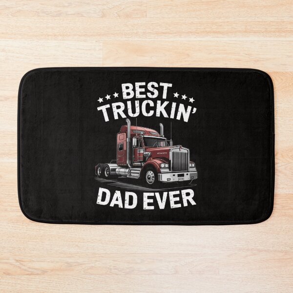 Item preview, Best Truckin Dad Ever Big Rig Trucker Father's Day Gift Men designed and sold by portcrysral.