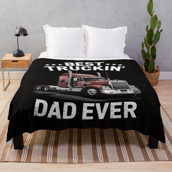 Item preview, Best Truckin Dad Ever Big Rig Trucker Father's Day Gift Men designed and sold by portcrysral.