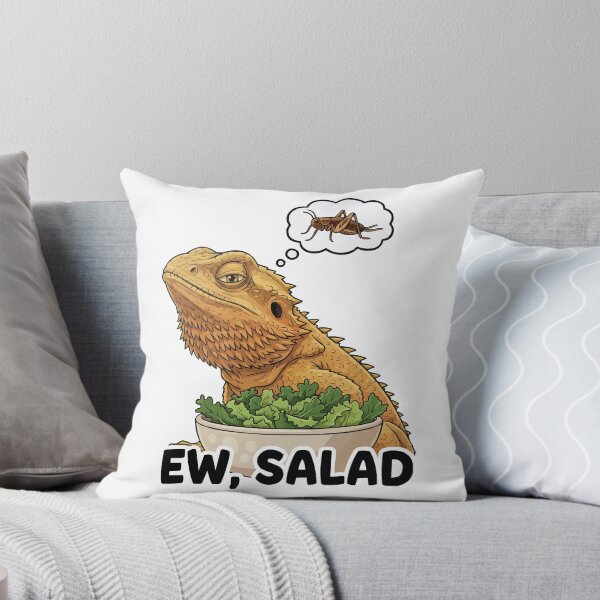 Item preview, Ew Salad - Anti Vegan Bearded Dragon Funny designed and sold by Petzzz.