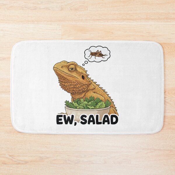 Item preview, Ew Salad - Anti Vegan Bearded Dragon Funny designed and sold by Petzzz.