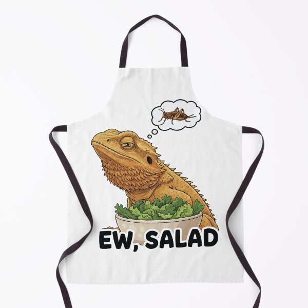 Item preview, Ew Salad - Anti Vegan Bearded Dragon Funny designed and sold by Petzzz.