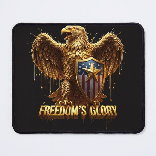 Item preview, Aurum Patriot: Golden Eagle of Liberty - Dark Noir Edition designed and sold by KawisStarr.
