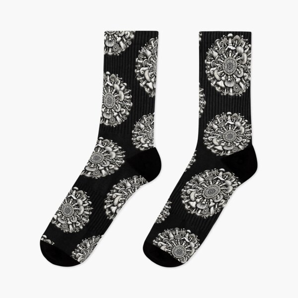 Item preview, Mushroom Iris Mandala designed and sold by awesnayang8.