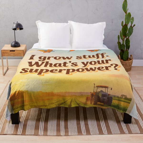 Item preview, I grow stuff. What’s your superpower? designed and sold by PrintYourStyle.