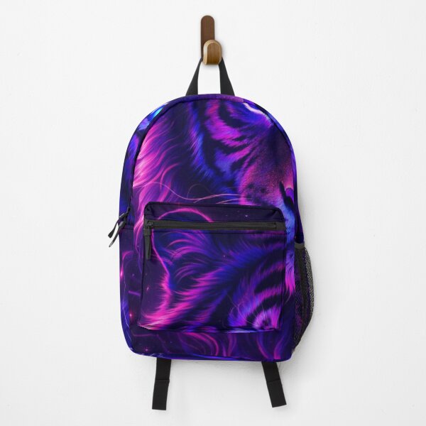 Item preview, Neon Cyber Tiger – Glowing Futuristic Beast Art designed and sold by GolabMagic.